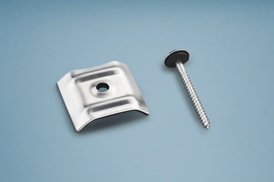 Calotte piespiedēji ar nerūsējošā tērauda skrūvēm