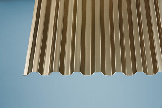 PVC profiliuoti lakštai 0,8 mm