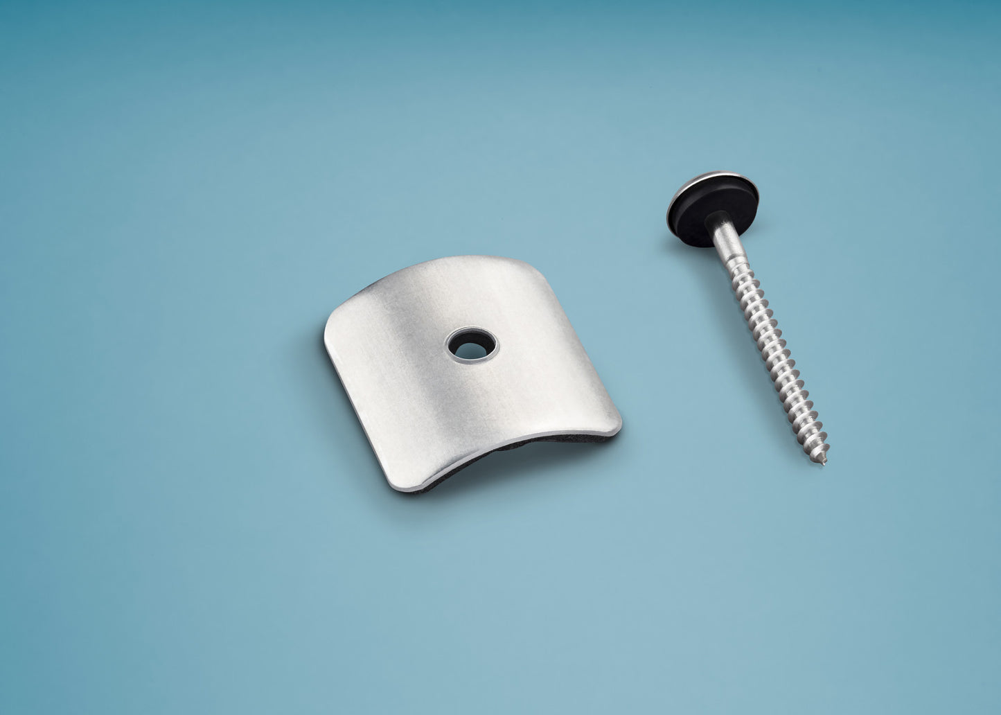 Kalotės spaustukai su nerūdijančio plieno varžtais