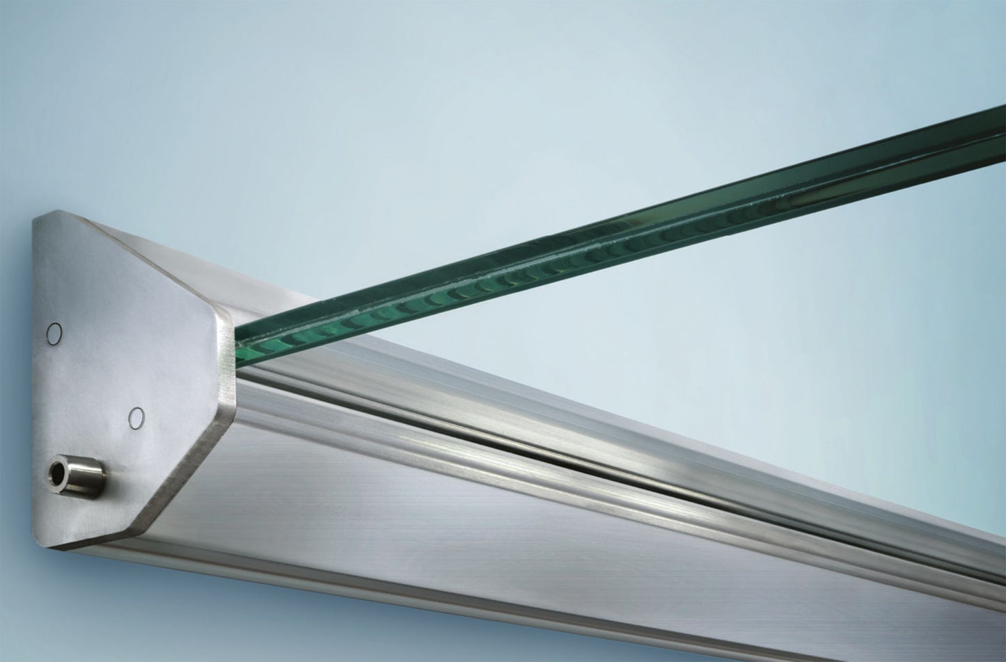 Stiklinis stogelis/stogas įėjimui HD/LED