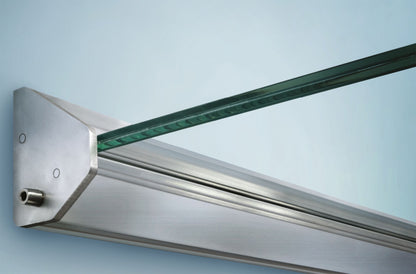 Stiklinis stogelis/stogas įėjimui HD/LED