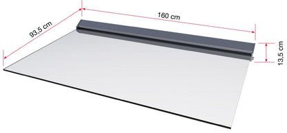 Stiklinis stogelis/stogas įėjimui HD/LED