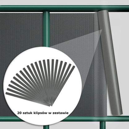 Žoga lentas josla ar 20 stiprinājumiem 19cm x35metri