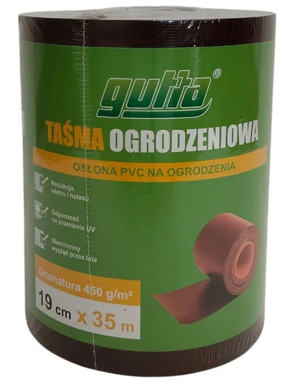 Žoga lentas josla ar 20 stiprinājumiem 19cm x35metri