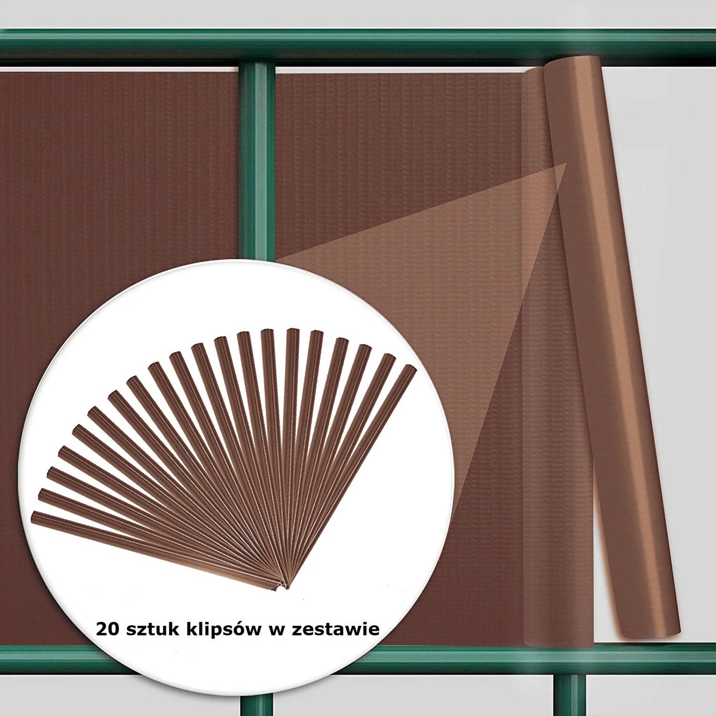 Žoga lentas josla ar 20 stiprinājumiem 19cm x35metri