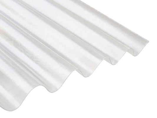 Stiklšķiedras loksnes virsgaismai, 95/30 profilā GRP 2,0*0,95m