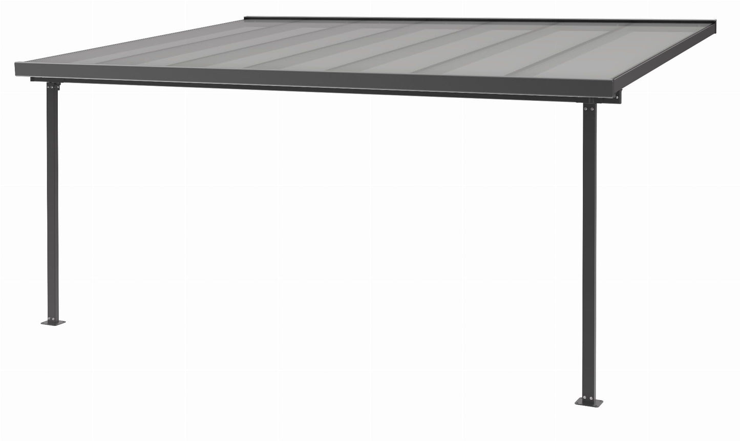 EKO Terases jumts ar 8mm polikarbonātu