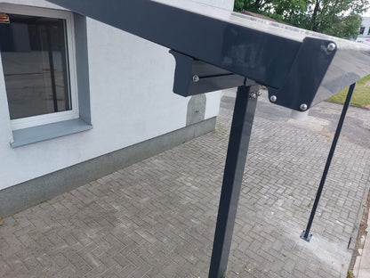 EKO Terases jumts ar 8mm polikarbonātu